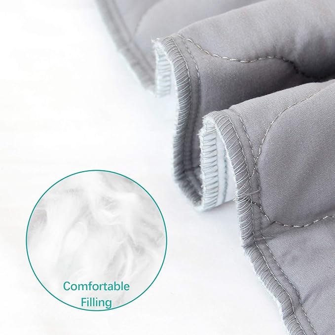 Waterproof Crib Mattress Protector Pad 28" x 52", Anti Slip & Durable - Image 5