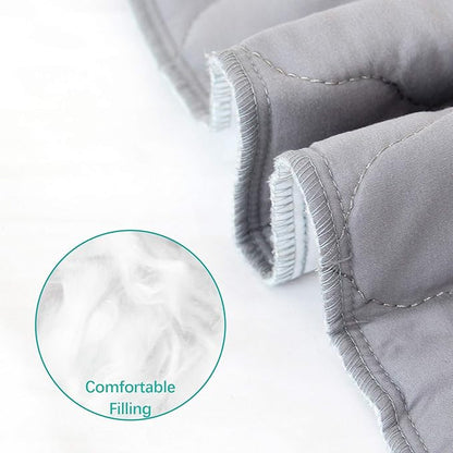 Waterproof Crib Mattress Protector Pad 28" x 52", Anti Slip & Durable - Image 5