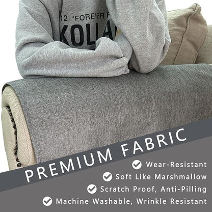 Couch Arm Covers, Anti-Slip Sofa Armrest Cover - Image 5