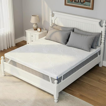 Ballad 3 Inch Gel Memory Foam Mattress Topper Twin Size, High Density Cooling - Image 8