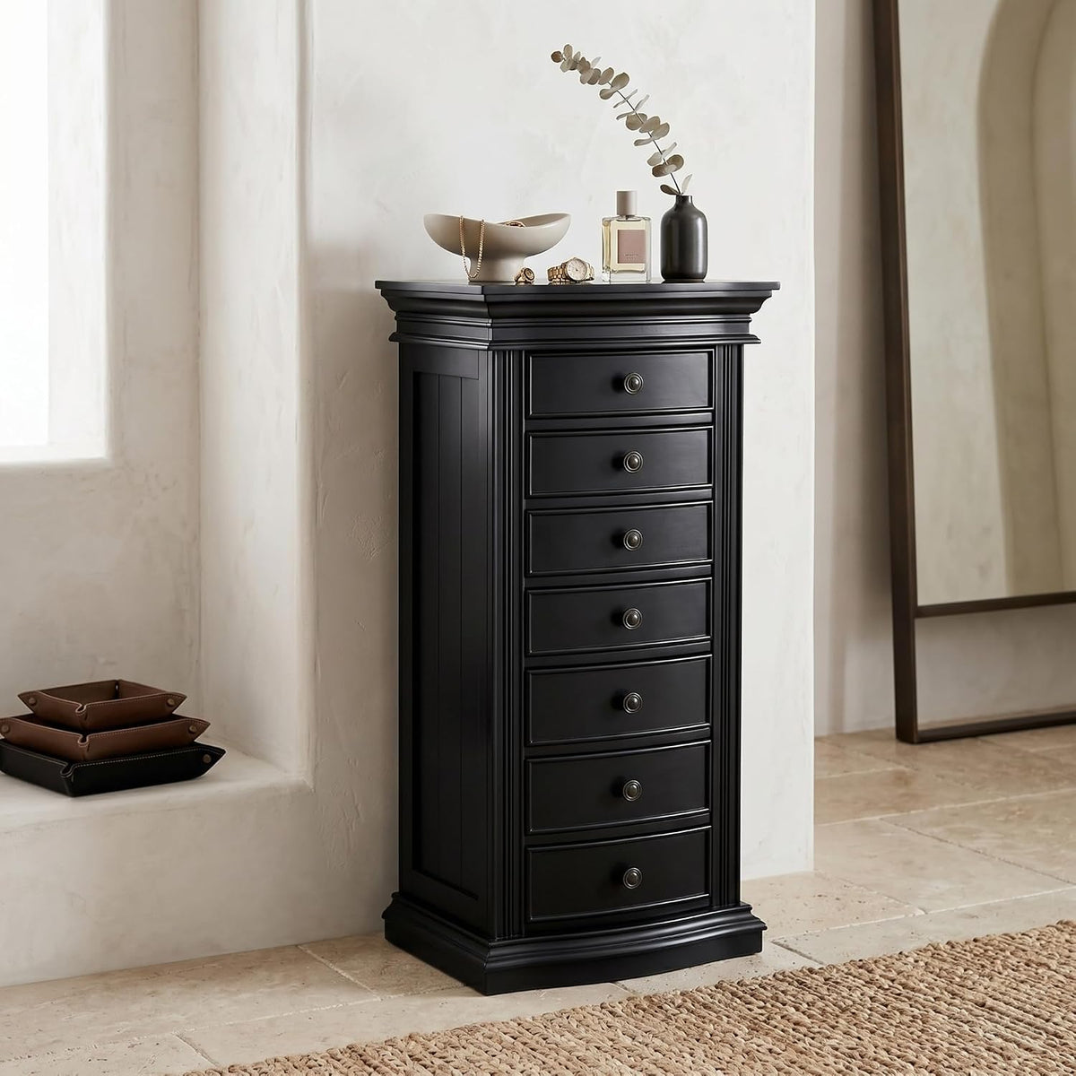 hives and honey luke standing jewelry armoire, main product view