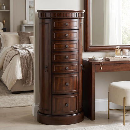 hives and honey bailey oval standing jewelry armoire, main product view
