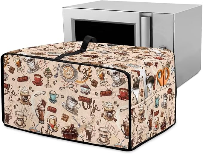 Toaster Oven Dust Cover Small Kitchen Appliance Cover by Garucesta