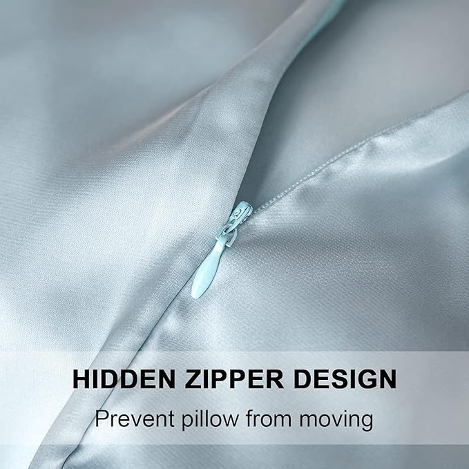Mulberry Silk Pillowcase for Hair and Skin, Cooling Silk Pillow Case - Image 3