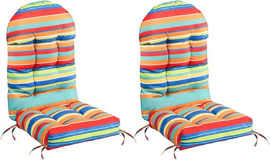FUNBERRY Adirondack Chair Cushions Set of 2, Thicken Comfy Cushions by FUNBERRY