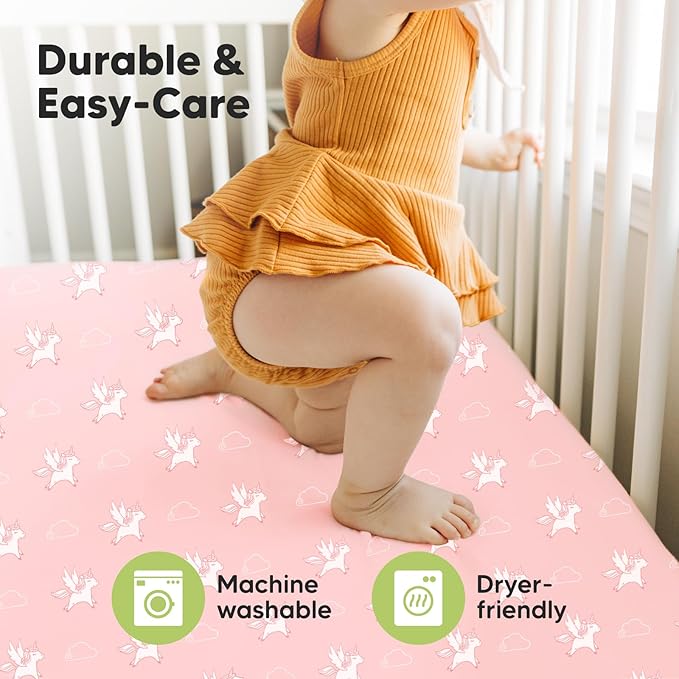 KeaBabies 2-Pack Baby Crib Sheets - Image 7