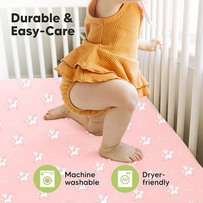 KeaBabies 2-Pack Baby Crib Sheets - Image 7