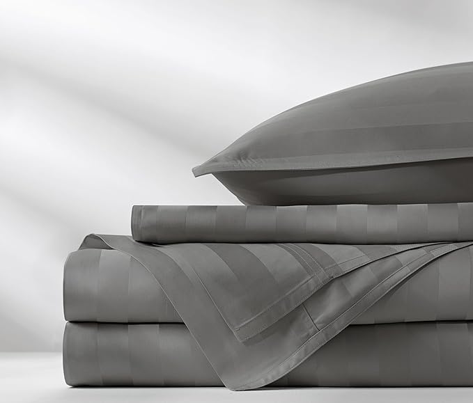 Pure Bamboo California King Sheets, Genuine 100% Organic Viscose Derived from - Image 4