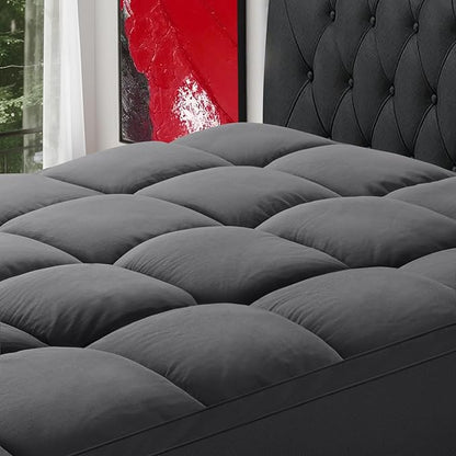 SOPAT Mattress Topper Cal King Size Extra Thick Mattress Pad 8-21" Deep Pocket by SOPAT