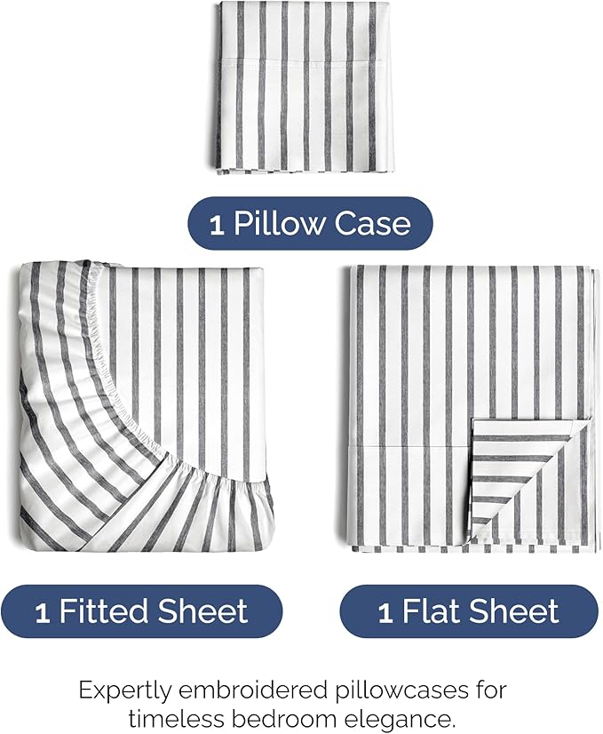 Twin XL Size 3 Piece Sheet Set - Image 2