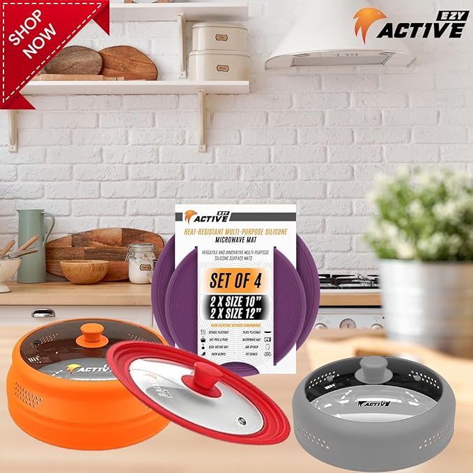 Collapsible Microwave Cover for Food - Image 5