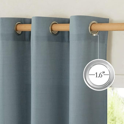 NICETOWN Linen 78 inch Curtains - Image 2