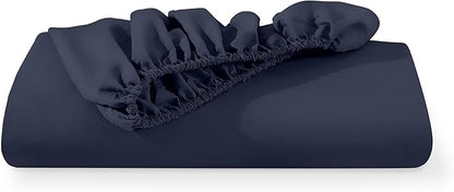 Bare Home Fitted Bottom Sheet Queen Size - Image 7