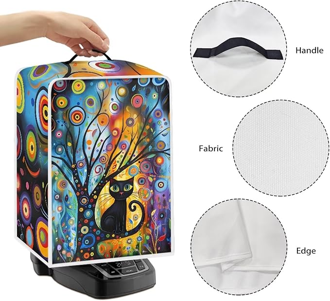 Modern Art Cat Coffee Maker Covers - Image 5