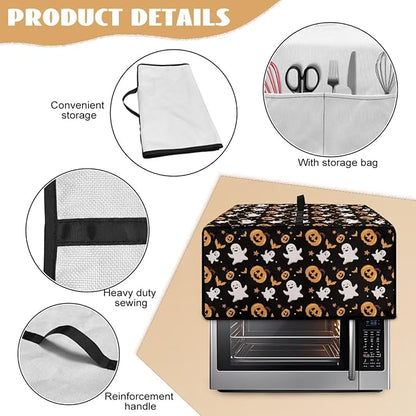 Halloween Toaster Oven Dust Cover Protective Microwave Oven Cover - Image 6