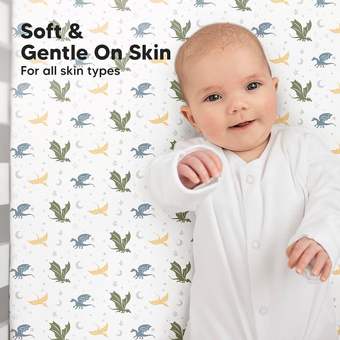 KeaBabies 2-Pack Baby Crib Sheets - Image 4