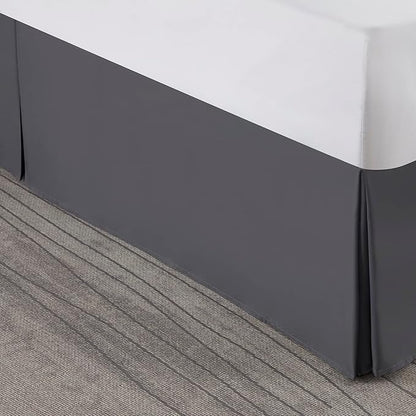 Nestl Pleated Bed Skirt, Easy Fit Bed Skirt, 14” Inch Tailored Drop Bed Skirt - Image 8