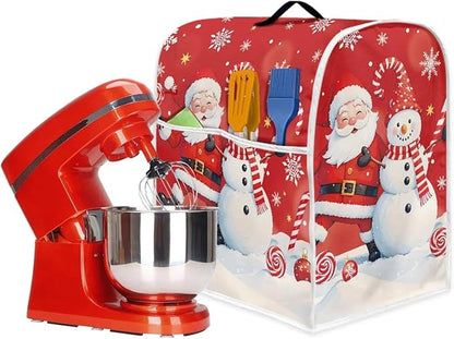 Santa Claus Mixer Cover for Kitchen Aid 6-8 Quart Stand Mixers, Universal - Image 4
