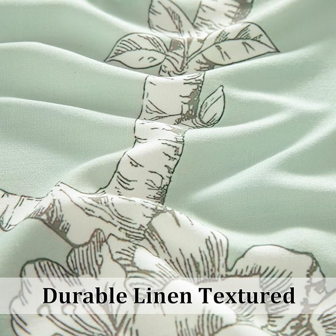 Leeva Flower Pattern Valance Curtain - Image 7