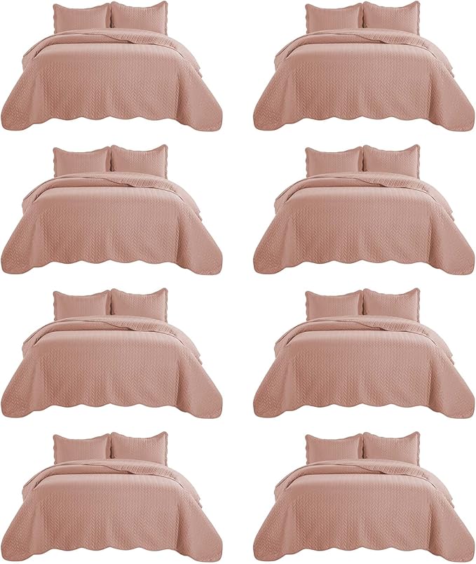 IR Imperial Rooms 8 Pack Quilt King Size Bedding by IRImperialRooms
