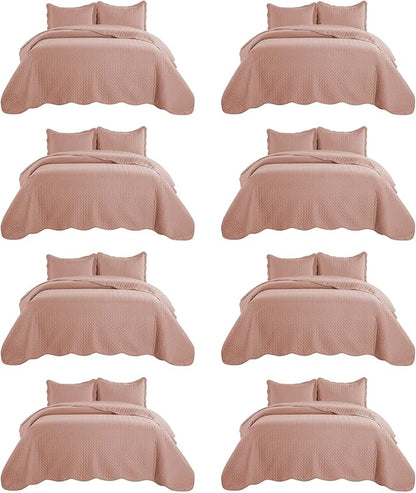 IR Imperial Rooms 8 Pack Quilt King Size Bedding by IRImperialRooms