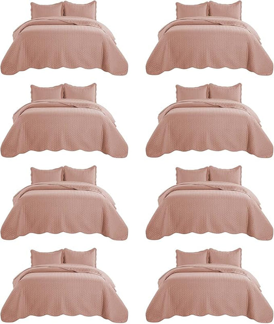 IR Imperial Rooms 8 Pack Quilt King Size Bedding by IRImperialRooms