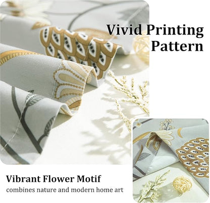 Leeva Kitchen Valances for Windows, 1 Panel Linen Textured Decorative Valance - Image 3