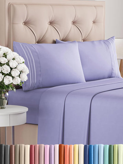 King Size 4 Piece Sheet Set