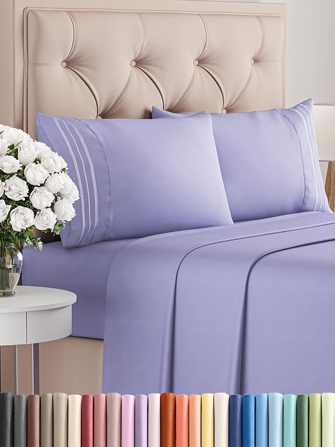 King Size 4 Piece Sheet Set by CGKUnlimited