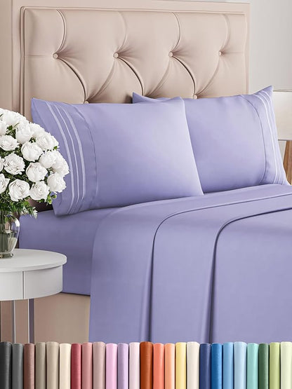King Size 4 Piece Sheet Set by CGKUnlimited