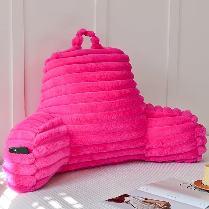 Yaoshuho Large Reading Pillow for Adults, Back Support Pillow for Sitting Up in by YAOSHUHO