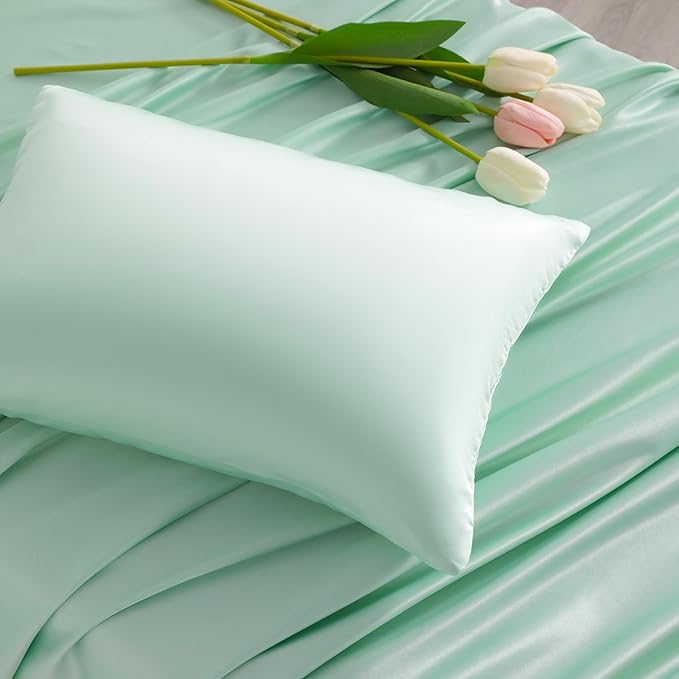 NTBAY Zippered Silk Satin Toddler Pillowcases - Image 7