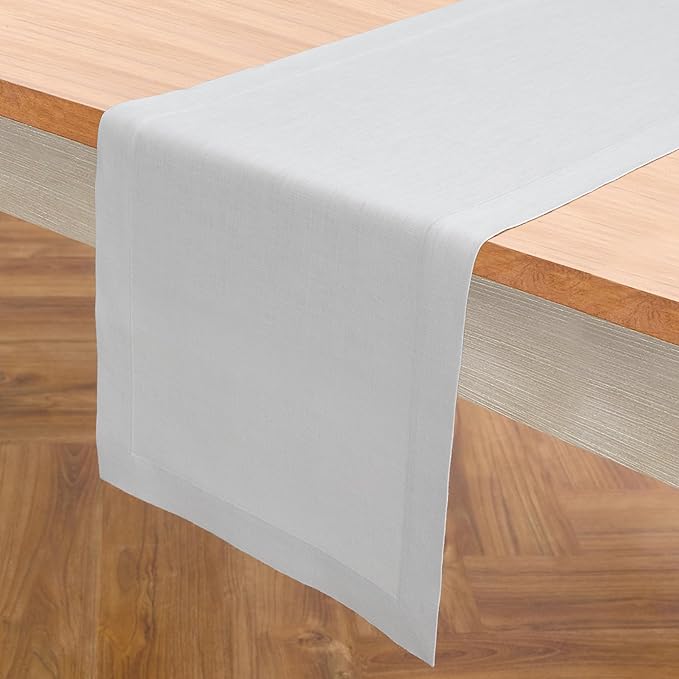 Solino Home Linen Table Runner 90 Inches Long - Image 2