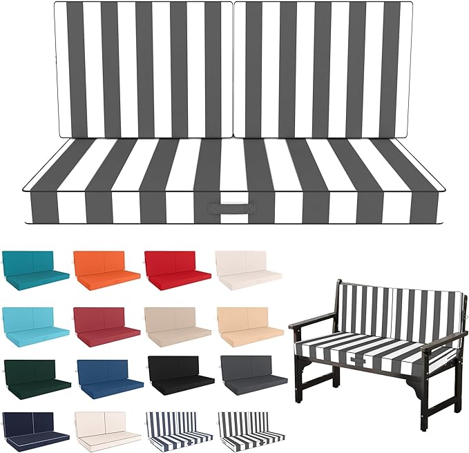 Outdoor Loveseat Cushions, 46x24 Outdoor Chair Cushions by Vulacko