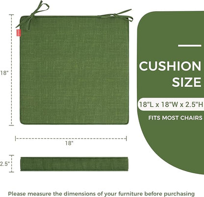 Patio Chair Cushion 18"x18"x2.5" - Image 2
