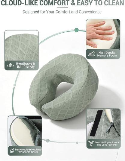 massage headrest for bed, bed massage head holder, close-up detail