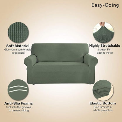 Easy-Going Stretch Oversized Sofa Slipcover 1-Piece Sofa Cover Furniture - Image 3