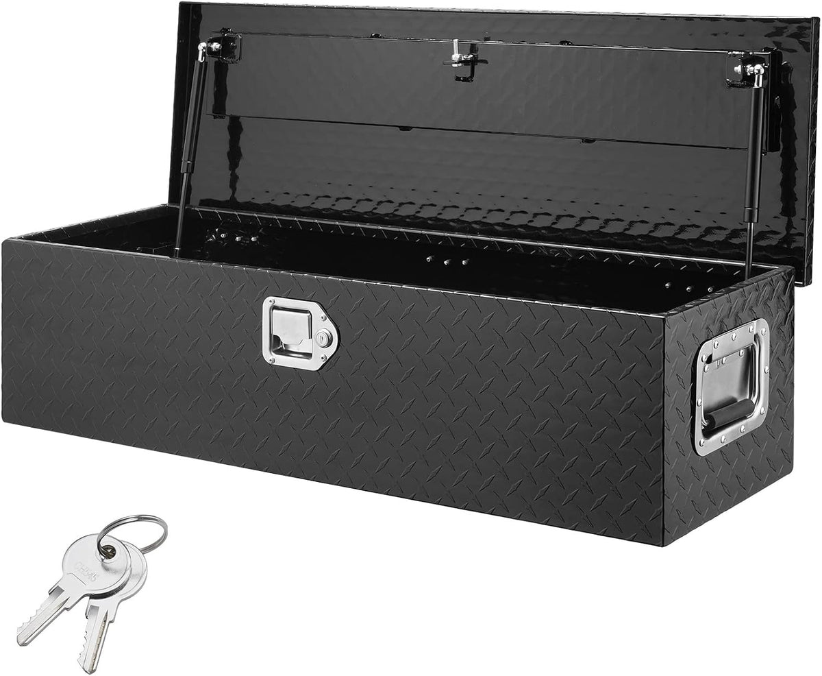 vevor heavy duty aluminum truck bed tool box, main product view
