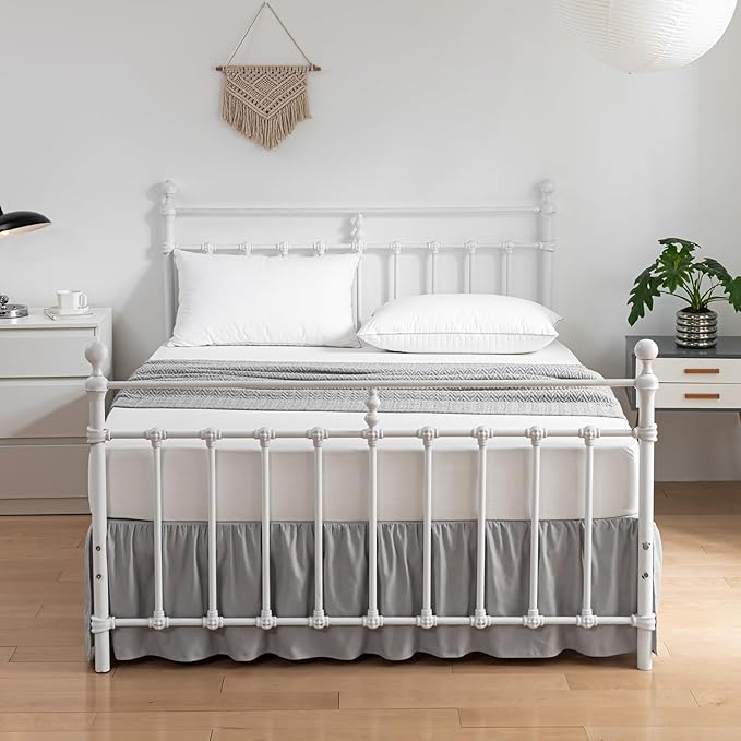 Bed Skirt King Size Ruffled Bed Skirts - Image 4