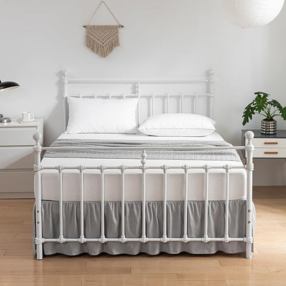 Bed Skirt King Size Ruffled Bed Skirts - Image 4