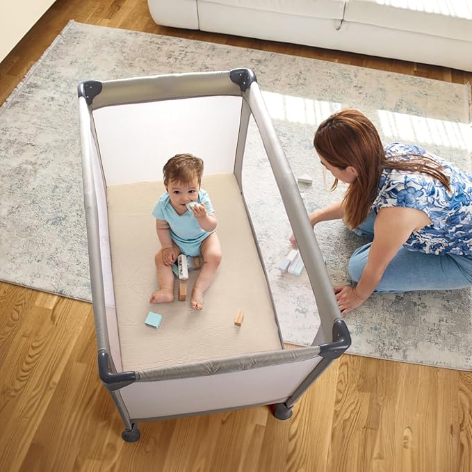 lulumoon Pack N Play Sheets: Soft & Breathable Playard Sheets - Image 5