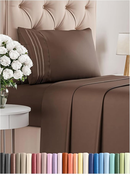 Twin XL Size 3 Piece Sheet Set by CGKUnlimited