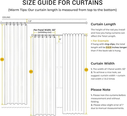 INOVADAY 100% Blackout Curtains - Image 4