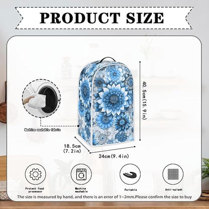 Boho Mandala Floral Coffee Maker Appliance Covers Washable Dust Cover Toaster - Image 4