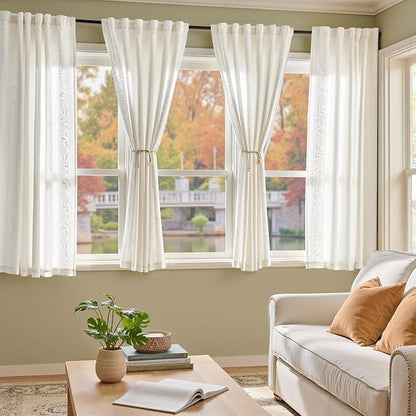 jinchan Winslow Lined Linen Curtains - Image 3