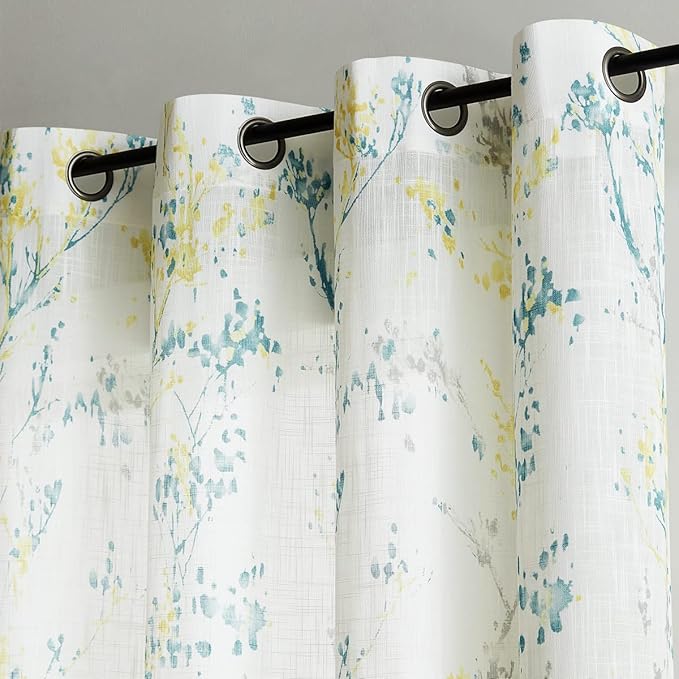 Treatmentex Branch Semi Sheer Curtains - Image 8
