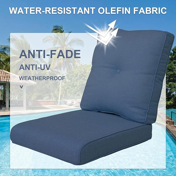 Rilyson Patio Cushions for Outdoor Furniture - Image 4