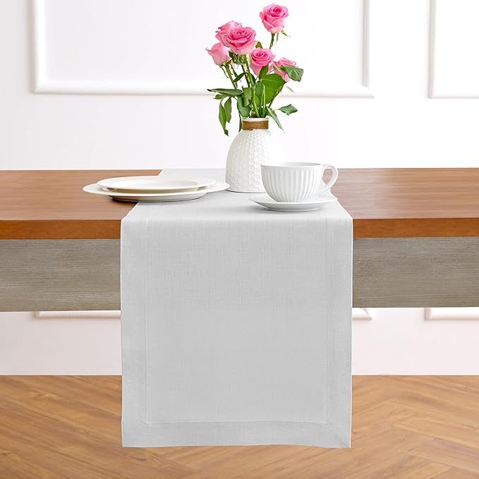 Solino Home Linen Table Runner 90 Inches Long by SolinoHome