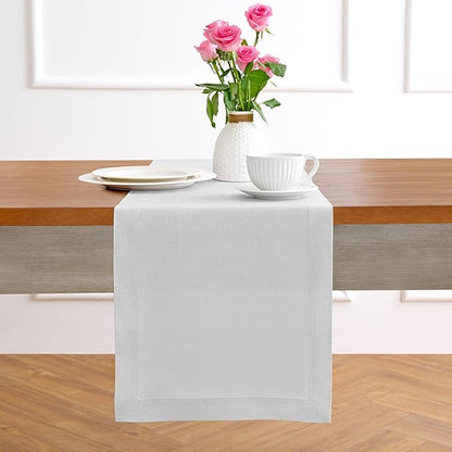 Solino Home Linen Table Runner 120 Inches Long by SolinoHome