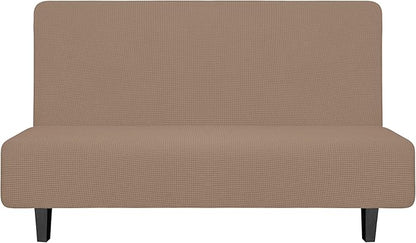 Easy-Going Stretch Futon Slipcover Armless Futon Bed Cover Furniture Protector by Easy-Going